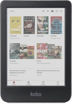Kobo Clara Colour | Colour eReader | 6” Glare-Free Colour E Ink Kaleido™ 3 Display | Dark Mode Option | Waterproof | Audiobooks | 16GB of Storage | Black | 6” Color E Ink Kaleido 3, Dark Mode, Waterproof, eBooks, Audiobooks, 16GB